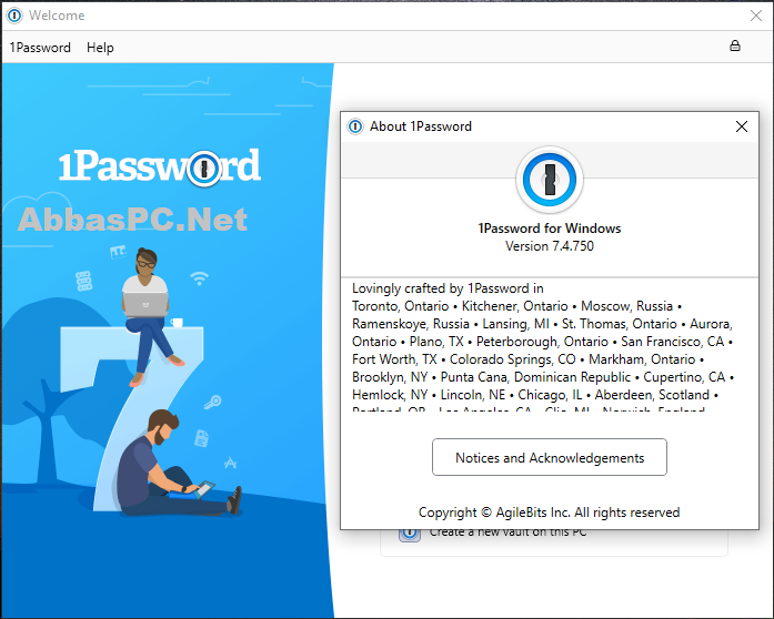 1Password License Key for Windows