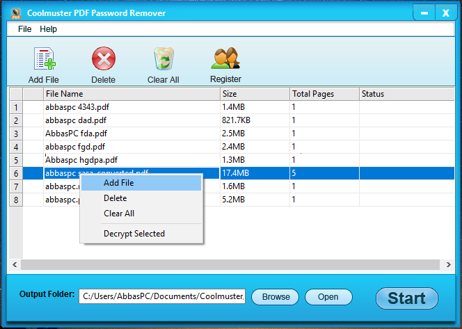 Coolmuster PDF Password Remover Registration Code