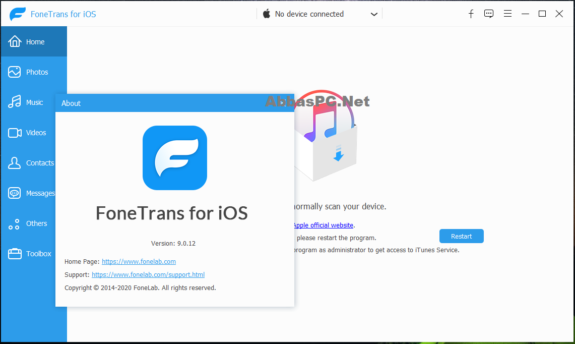 FoneLab FoneTrans for iOS License Key Download
