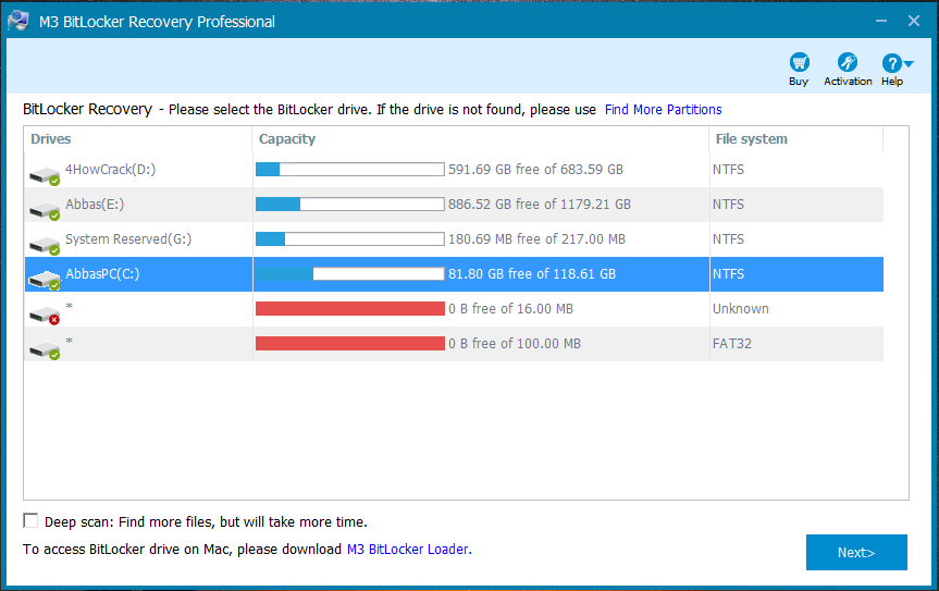 M3 Bitlocker Recovery Professional License Key M3 Bitlocker Recovery Professional License Key