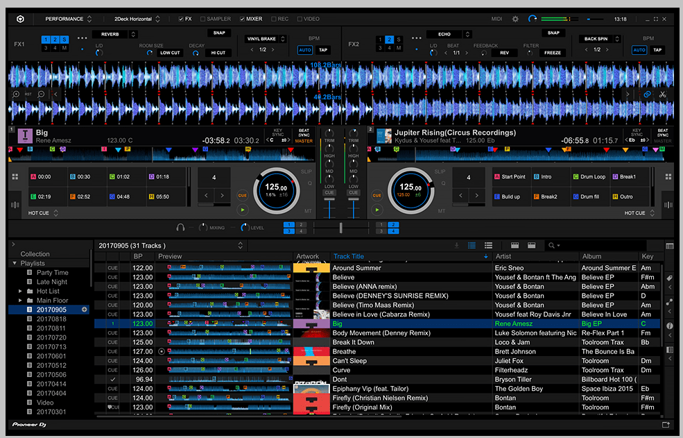 Rekordbox DJ Free Download for Windows