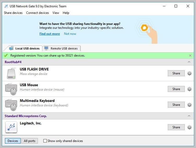 USB Network Gate for Windows Download
