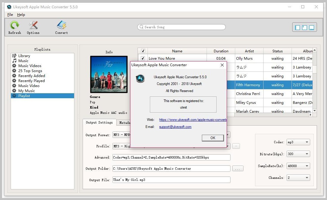 Ukeysoft Apple Music Converter for Windows Free Download