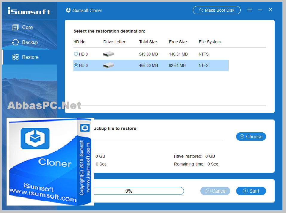 iSumsoft Cloner Free Download