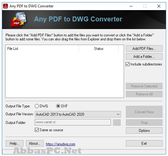 Any PDF to DWG Converter Full Version Free Download Any PDF to DWG Converter Full Version Free Download