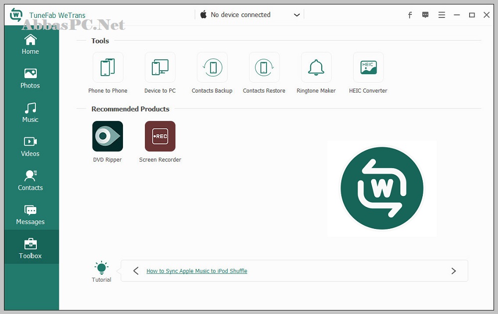 TuneFab WeTrans Free Download TuneFab WeTrans Free Download