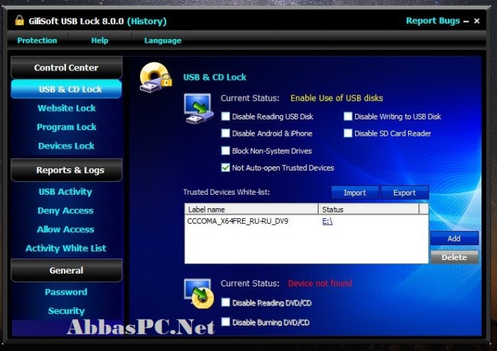 GiliSoft USB Lock 8.8.0 Full Version Cracked GiliSoft USB Lock 8.8.0 Full Version Cracked